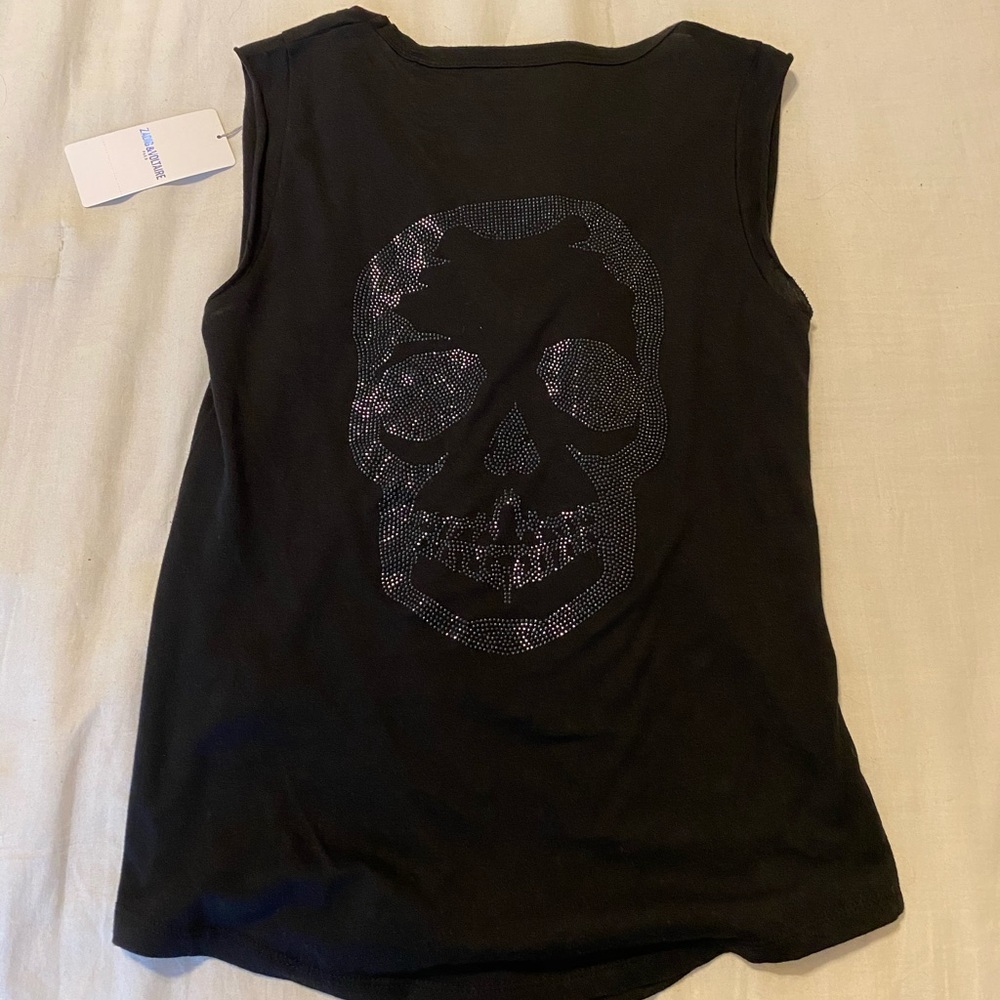 Zadig & Voltaire black tank top